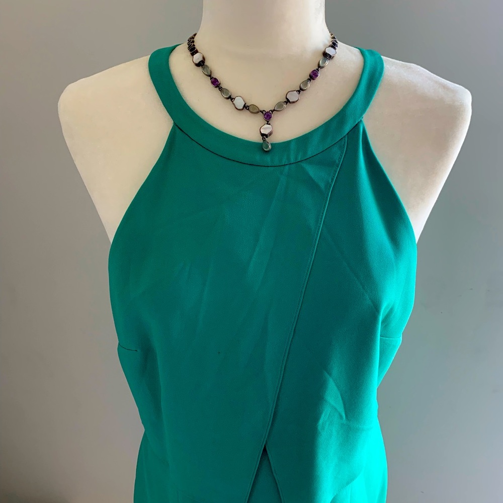 Green Tibi sleeveless dress